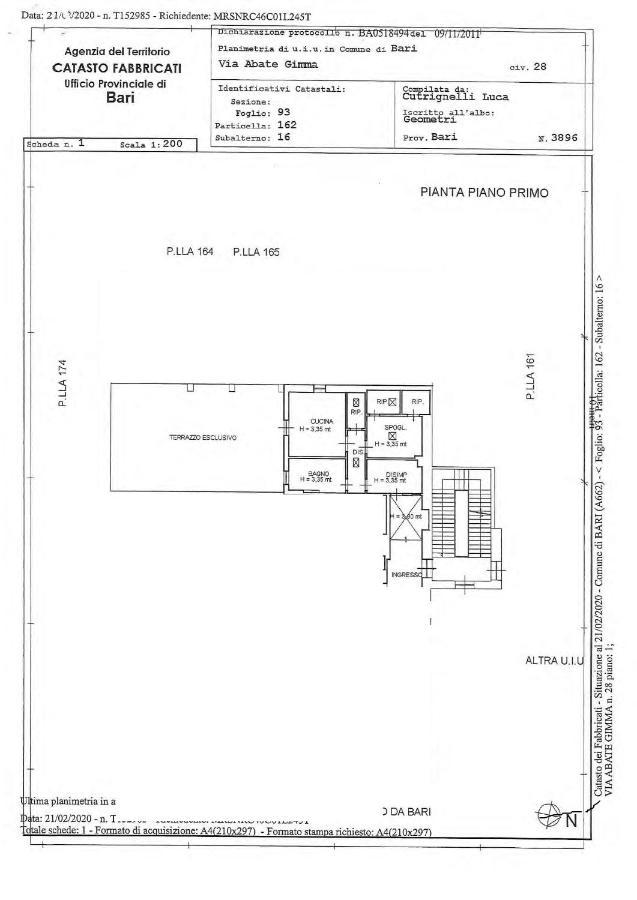 Appartamento Casa In Centro Con Terrazzo Bari Esterno foto